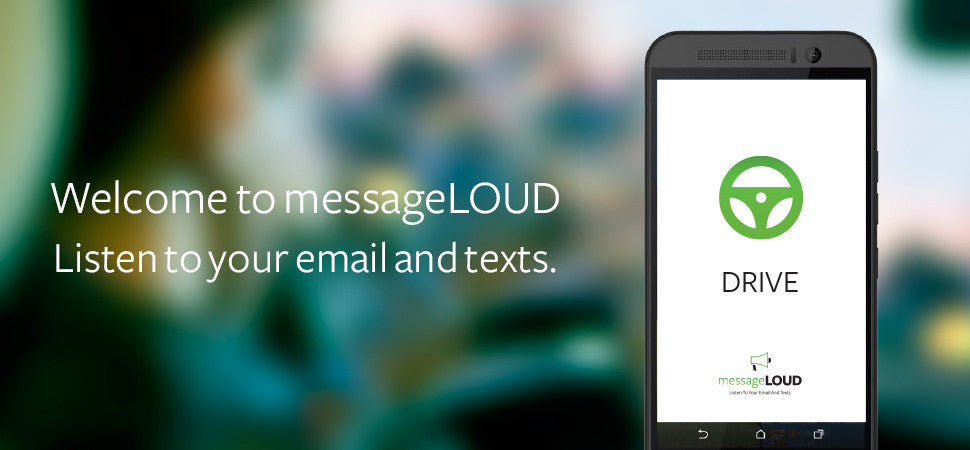 Listen to your email and texts with messageLOUD